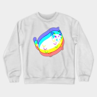 Chubby Kitty (Risograph) Crewneck Sweatshirt